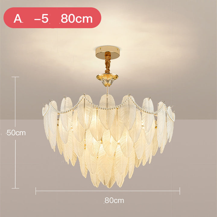 French Cream Wind Pendant Light Luxury