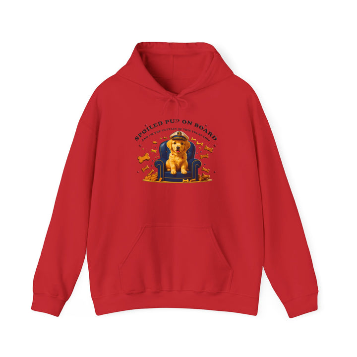 Spoiled Pup On Board Hoodie - Ultimate Cozy & Cute Dog Lover Gift