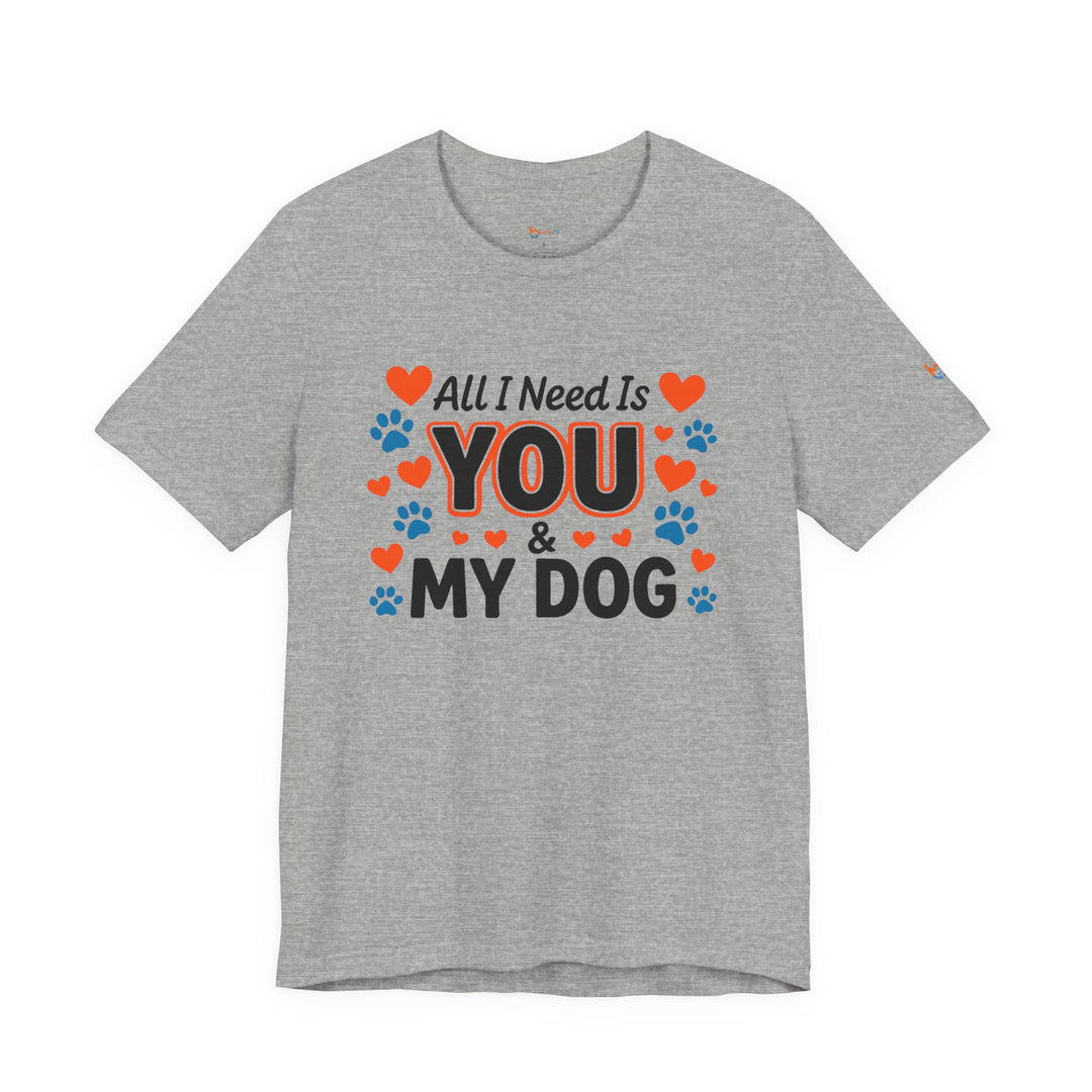 BrillasTU You And My Dog Shirt Dog Lover Cotton Tee
