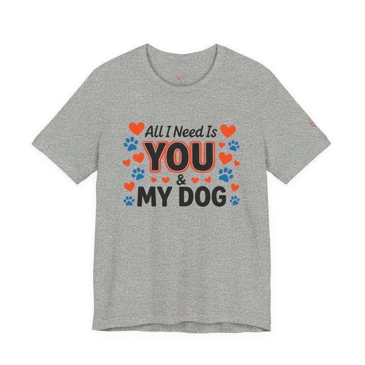 BrillasTU You And My Dog Shirt Dog Lover Cotton Tee
