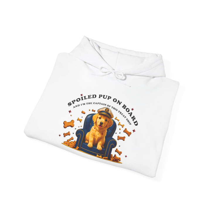 Spoiled Pup On Board Hoodie - Ultimate Cozy & Cute Dog Lover Gift