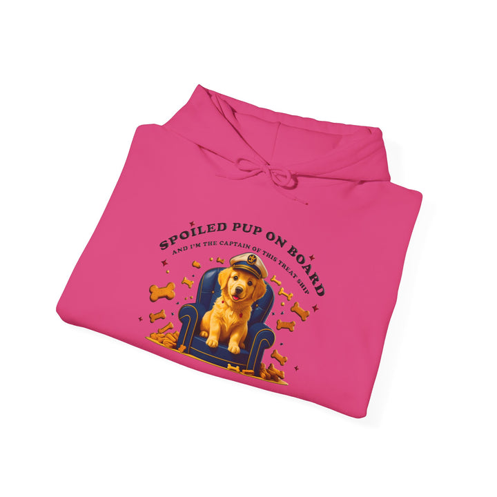 Spoiled Pup On Board Hoodie - Ultimate Cozy & Cute Dog Lover Gift