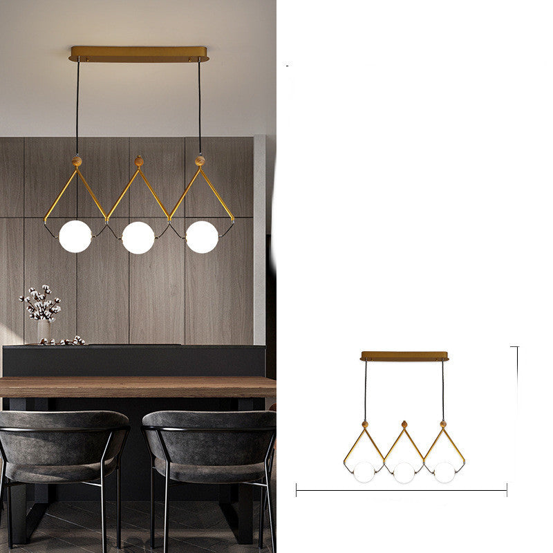 Modern Scandinavian Pendant Light with Adjustable Brightness