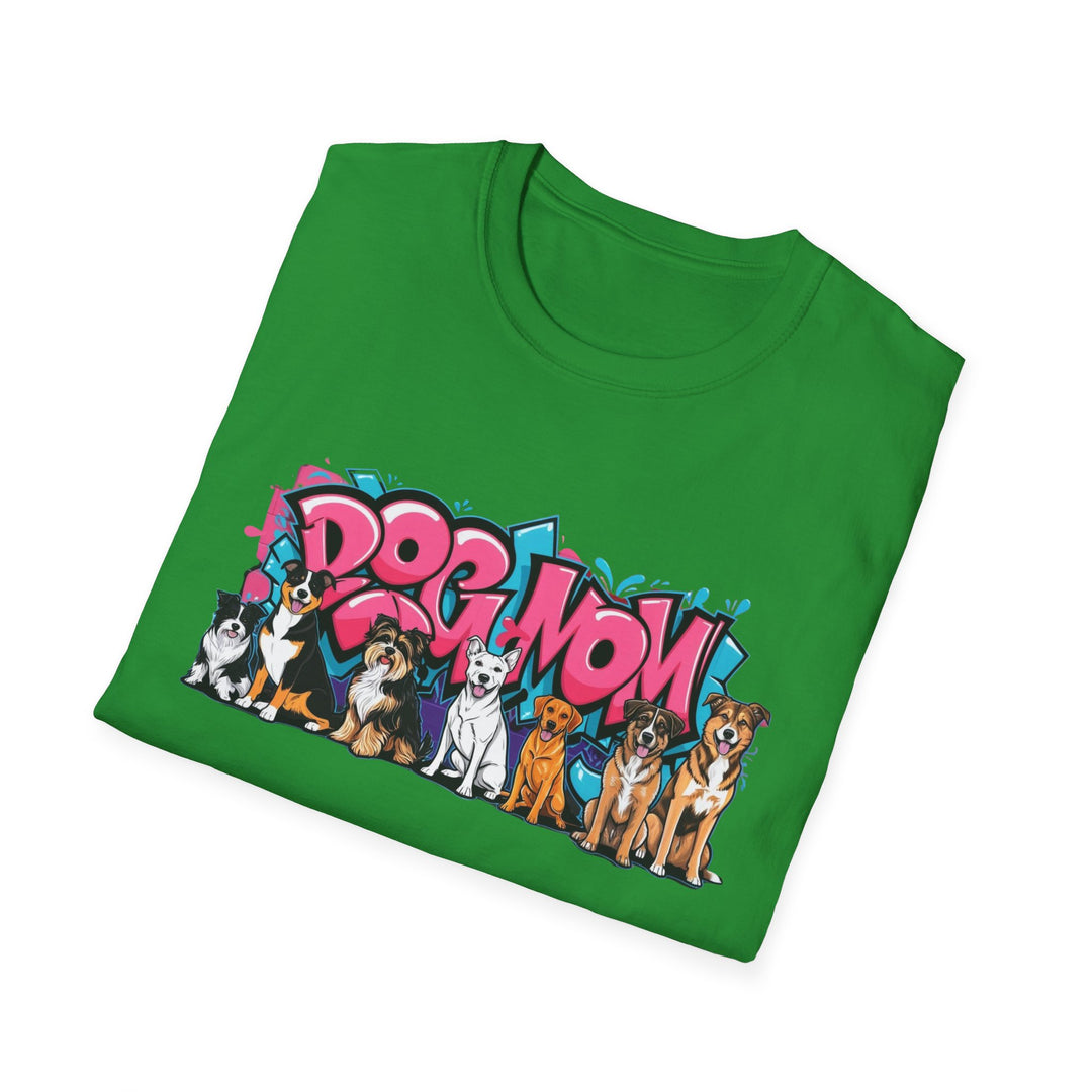 Dog Mom Unisex Softstyle T-Shirt | Perfect Gift for Dog Lovers, Cute Pet [...]