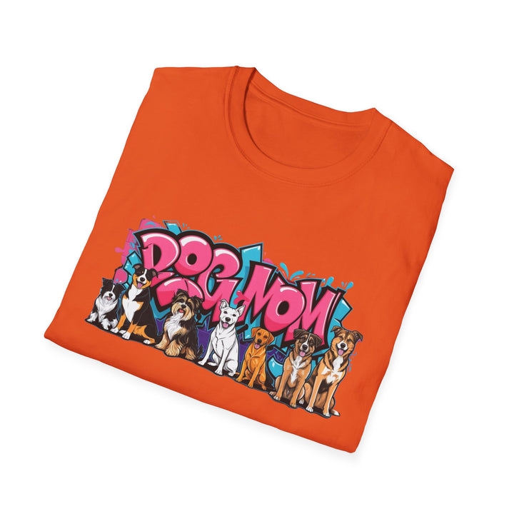 Dog Mom Unisex Softstyle T-Shirt | Perfect Gift for Dog Lovers, Cute Pet [...]