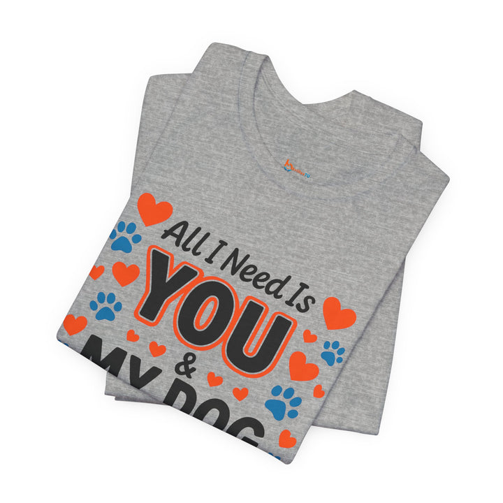 BrillasTU You And My Dog Shirt Dog Lover Cotton Tee