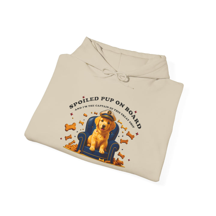 Spoiled Pup On Board Hoodie - Ultimate Cozy & Cute Dog Lover Gift