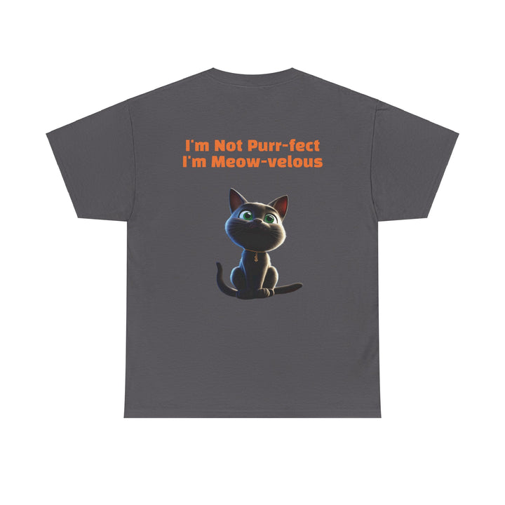 Black Cat, Bad Luck... Or Good Luck? Customized Gildan Unisex Heavy Cotton Tee - brillasTU