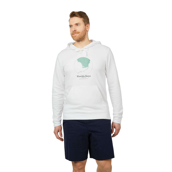 Customized Adidas Unisex Fleece Hoodie - Florida Keys PelicanCustomized Adidas Combining comfort with sustainability, this Florida Keys Unisex customized Adidas fleece hoodie redefines cozy cool. Crafted from a blend of 70% BCI cotton and 30% recycled pol