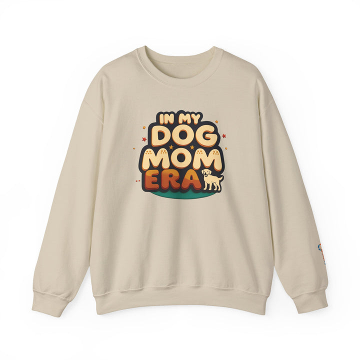 BrillasTU In My Dog Mom Era Crewneck - Retro Dog Mom Sweatshirt - brillasTU #
