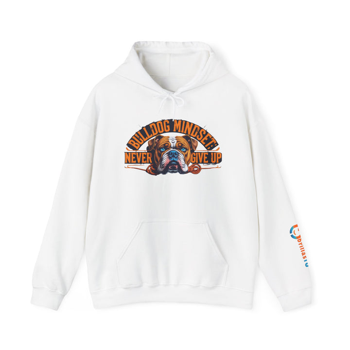 Sudadera con capucha Bulldog Mindset, unisex, de mezcla gruesa, regalo motivacional, sudadera con capucha para amantes de los perros, ropa con vibras positivas, atuendo inspirador