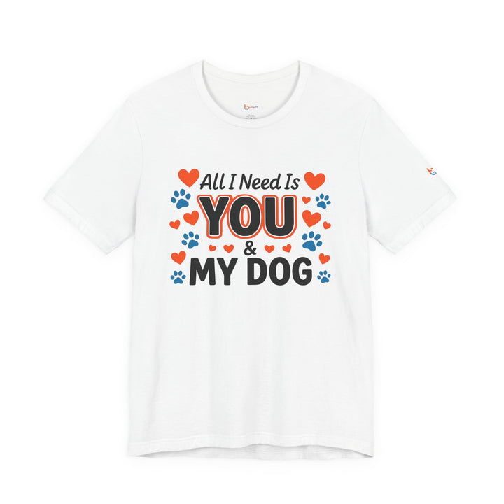 BrillasTU You And My Dog Shirt Dog Lover Cotton Tee