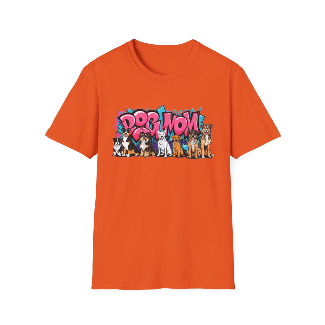 Dog Mom Unisex Softstyle T-Shirt | Perfect Gift for Dog Lovers, Cute Pet [...]