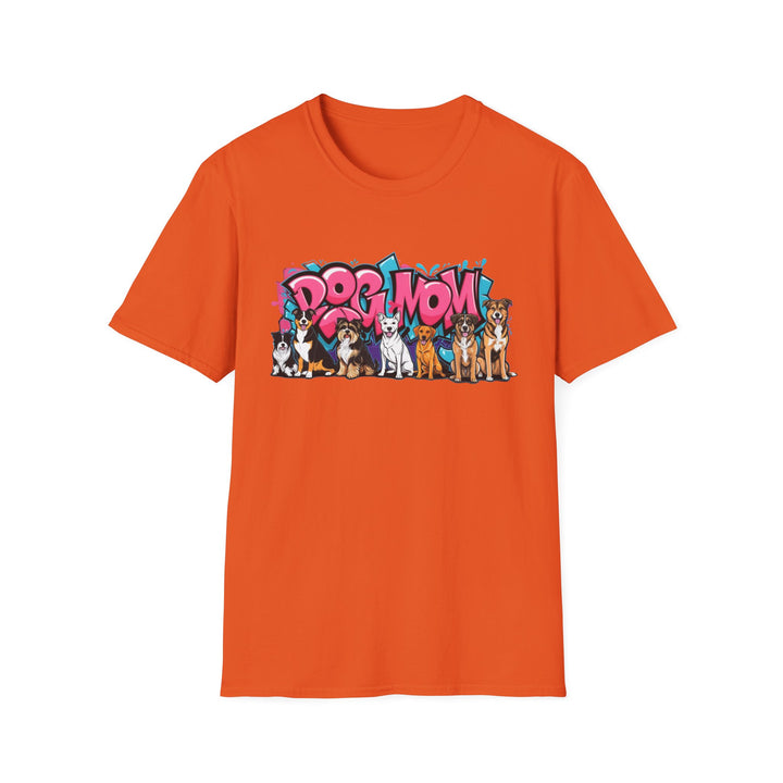 Dog Mom Unisex Softstyle T-Shirt | Perfect Gift for Dog Lovers, Cute Pet [...]