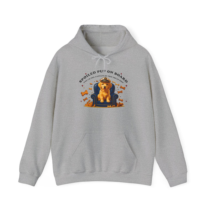 Spoiled Pup On Board Hoodie - Ultimate Cozy & Cute Dog Lover Gift