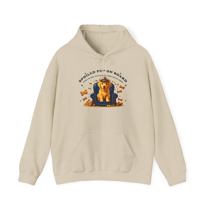 Spoiled Pup On Board Hoodie - Ultimate Cozy & Cute Dog Lover Gift