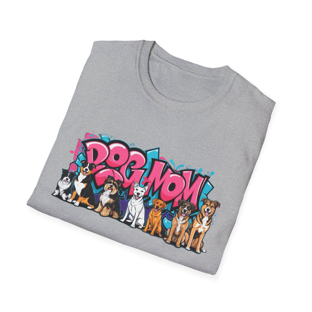 Dog Mom Unisex Softstyle T-Shirt | Perfect Gift for Dog Lovers, Cute Pet [...]