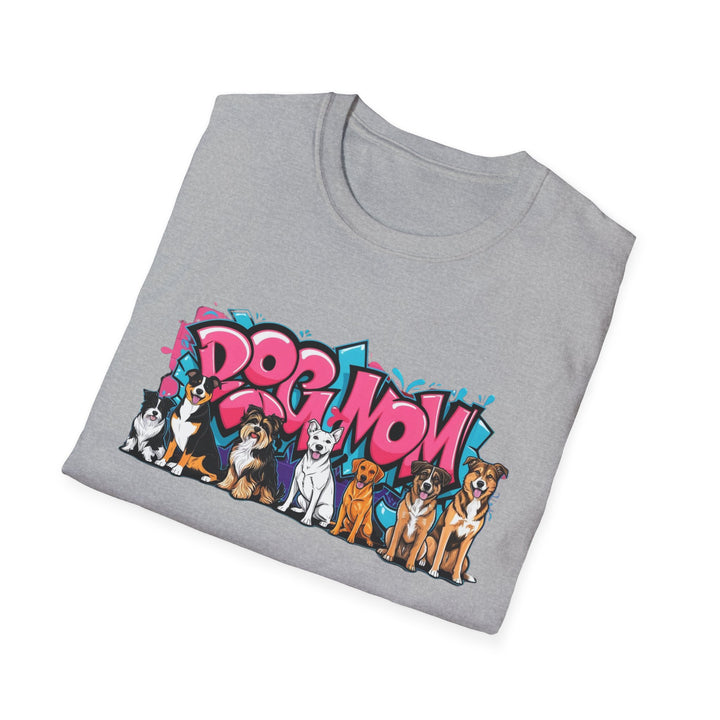 Dog Mom Unisex Softstyle T-Shirt | Perfect Gift for Dog Lovers, Cute Pet [...]