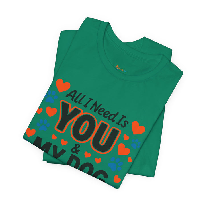 BrillasTU You And My Dog Shirt Dog Lover Cotton Tee