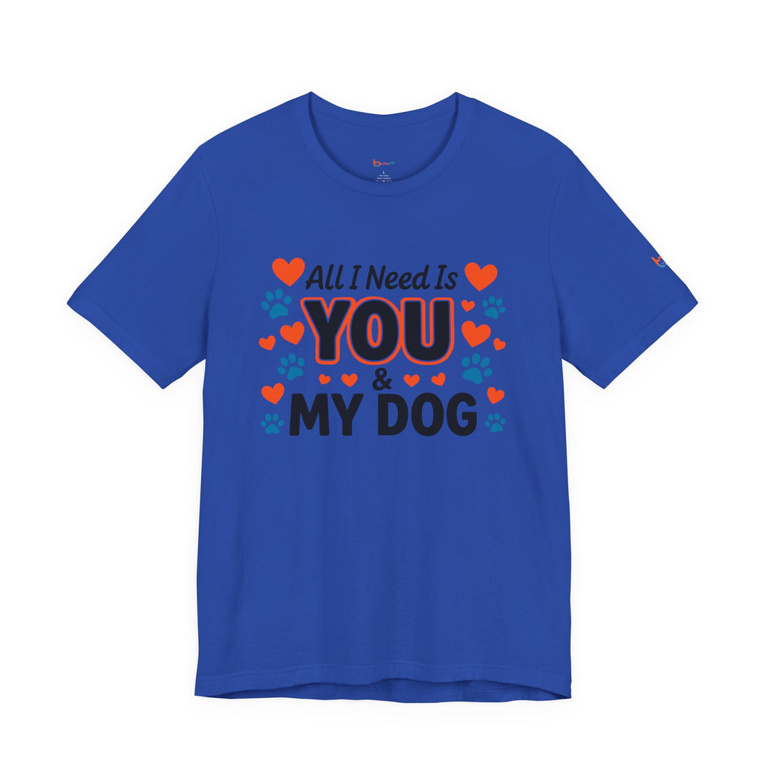 BrillasTU You And My Dog Shirt Dog Lover Cotton Tee