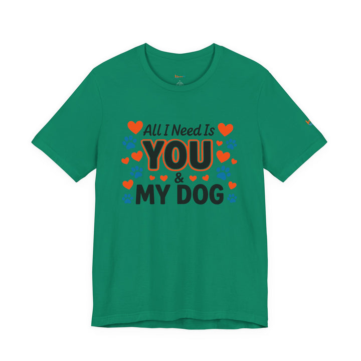 BrillasTU You And My Dog Shirt Dog Lover Cotton Tee