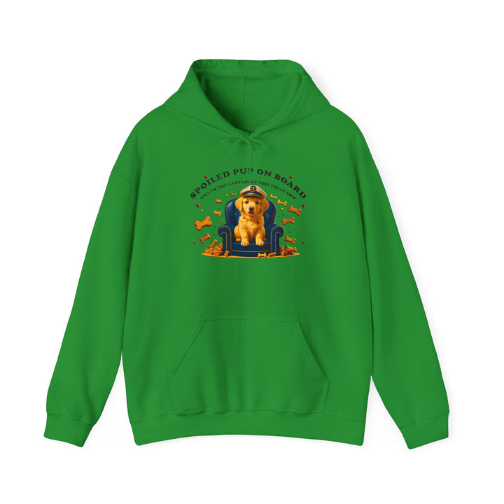 Spoiled Pup On Board Hoodie - Ultimate Cozy & Cute Dog Lover Gift