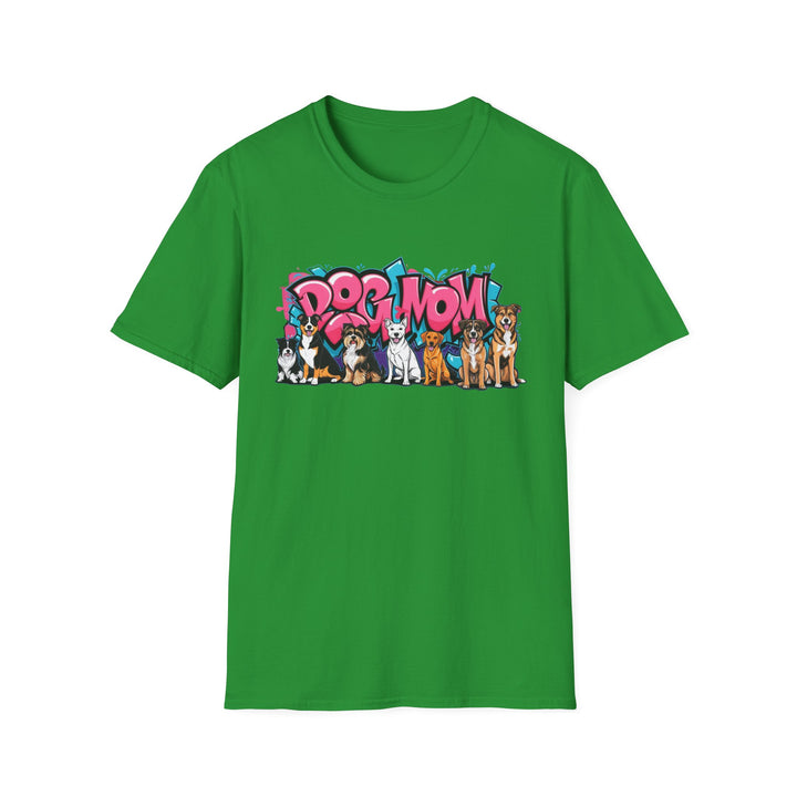 Dog Mom Unisex Softstyle T-Shirt | Perfect Gift for Dog Lovers, Cute Pet [...]