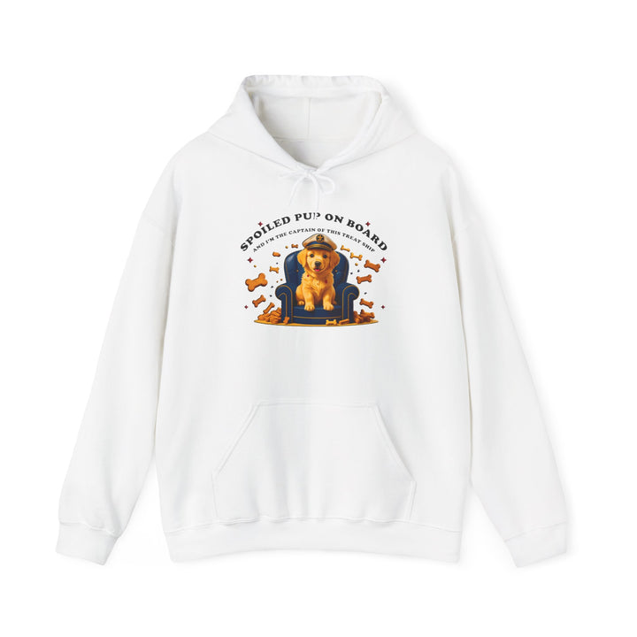 Spoiled Pup On Board Hoodie - Ultimate Cozy & Cute Dog Lover Gift