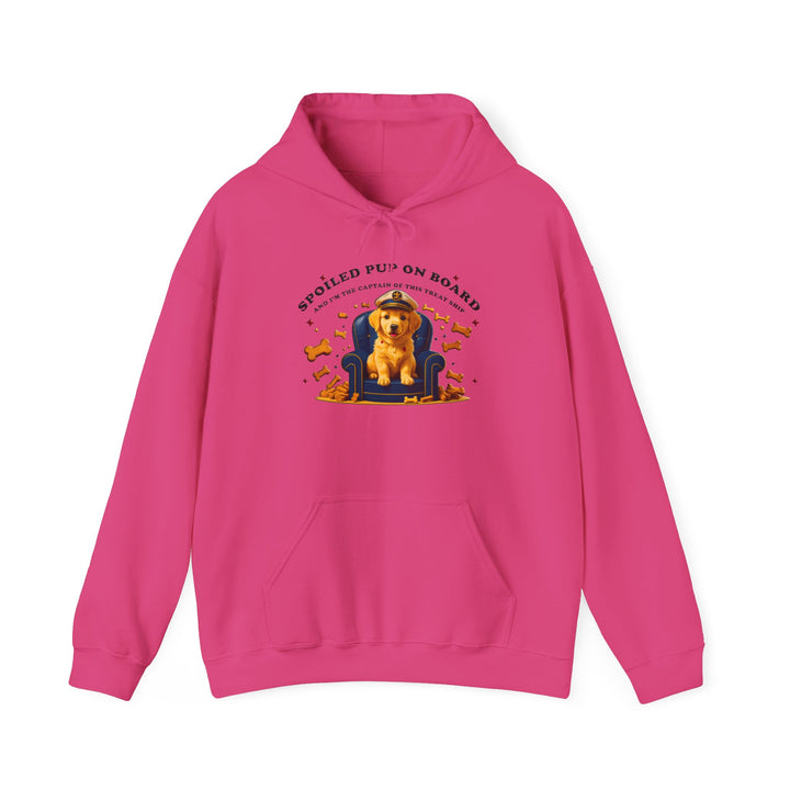Spoiled Pup On Board Hoodie - Ultimate Cozy & Cute Dog Lover Gift