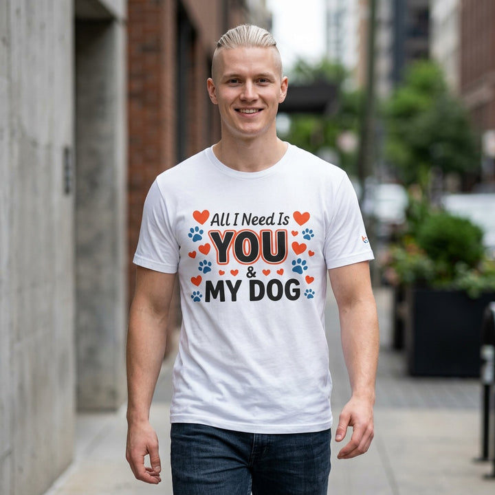 BrillasTU You And My Dog Shirt Dog Lover Cotton Tee