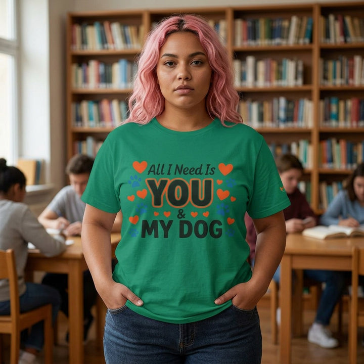 BrillasTU You And My Dog Shirt Dog Lover Cotton Tee