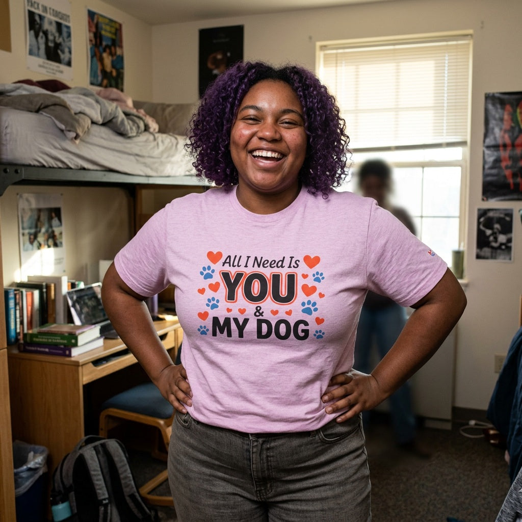 BrillasTU You And My Dog Shirt Dog Lover Cotton Tee
