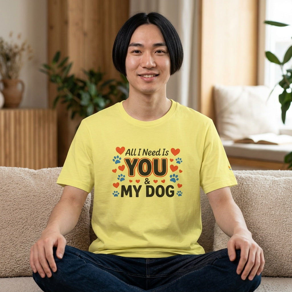 BrillasTU You And My Dog Shirt Dog Lover Cotton Tee