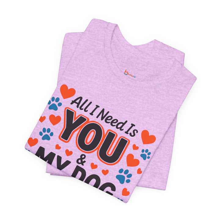 BrillasTU You And My Dog Shirt Dog Lover Cotton Tee
