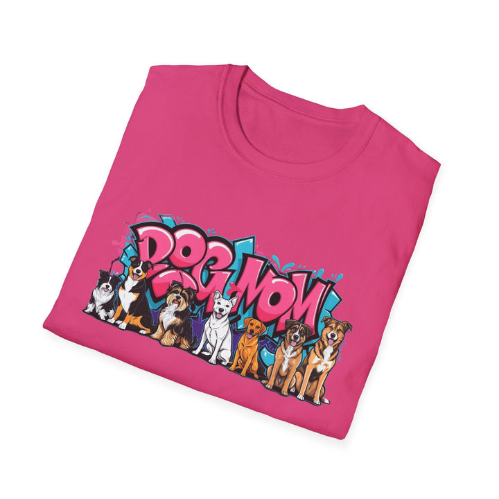 Dog Mom Unisex Softstyle T-Shirt | Perfect Gift for Dog Lovers, Cute Pet [...]