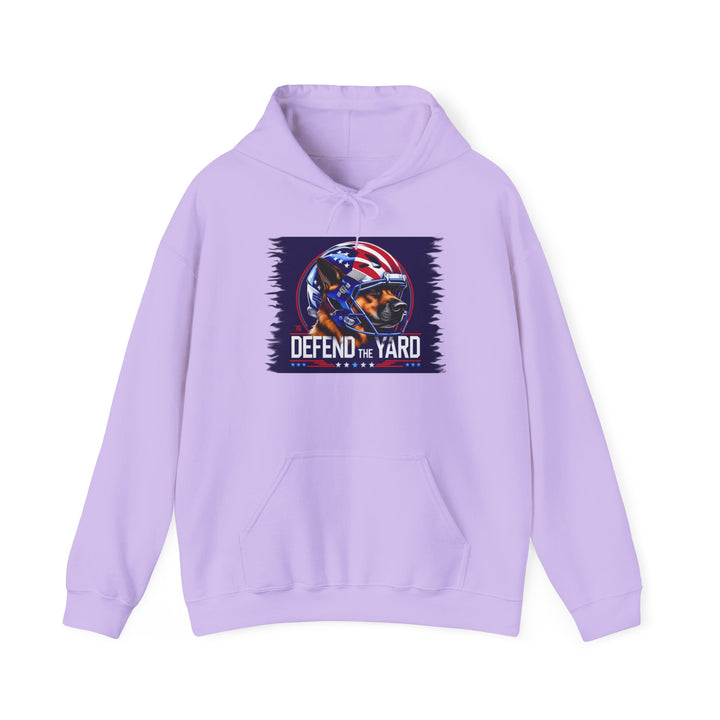 Patriotic Dog Hooded Sweatshirt, Cozy Unisex Blend, Pet Lover Gift, Casual Wear