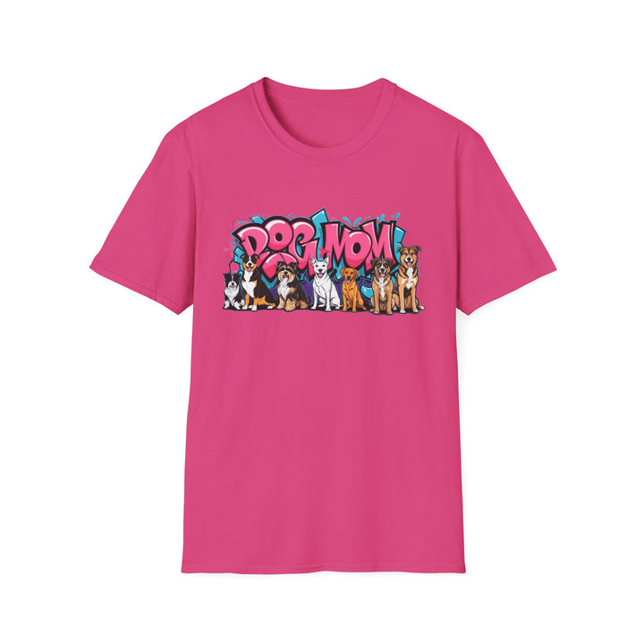 Dog Mom Unisex Softstyle T-Shirt | Perfect Gift for Dog Lovers, Cute Pet [...]