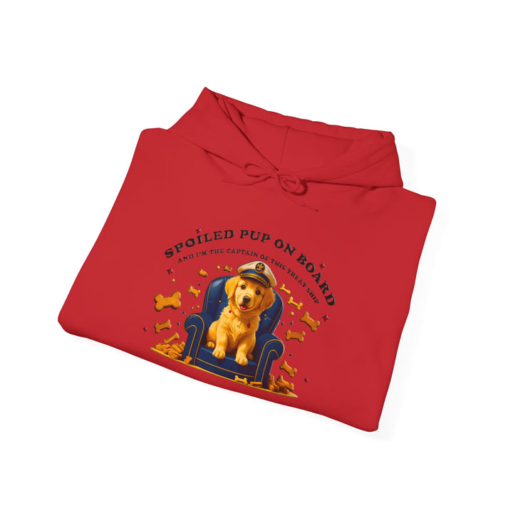 Spoiled Pup On Board Hoodie - Ultimate Cozy & Cute Dog Lover Gift