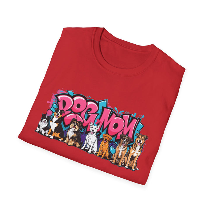 Dog Mom Unisex Softstyle T-Shirt | Perfect Gift for Dog Lovers, Cute Pet [...]