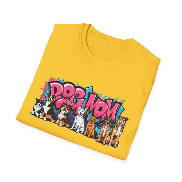 Dog Mom Unisex Softstyle T-Shirt | Perfect Gift for Dog Lovers, Cute Pet [...]
