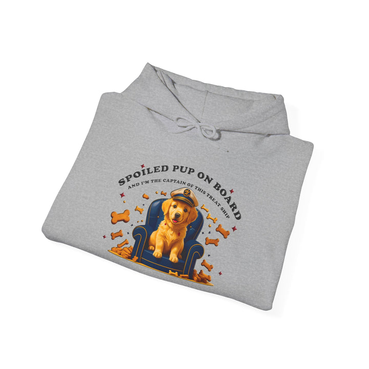 Spoiled Pup On Board Hoodie - Ultimate Cozy & Cute Dog Lover Gift