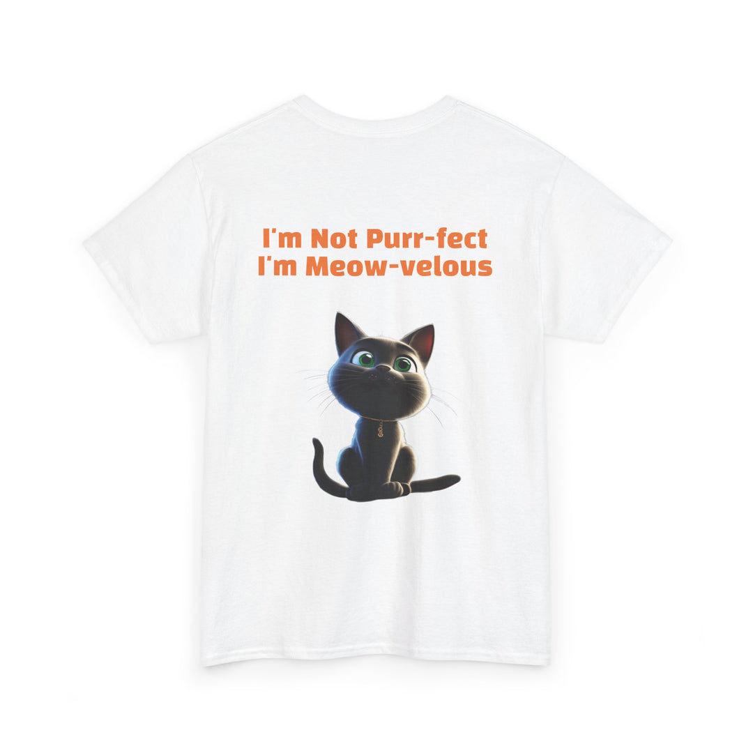 Black Cat, Bad Luck... Or Good Luck? Customized Gildan Unisex Heavy Cotton Tee - brillasTU