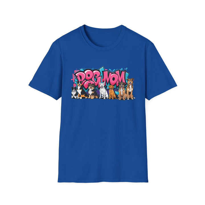 Dog Mom Unisex Softstyle T-Shirt | Perfect Gift for Dog Lovers, Cute Pet [...]