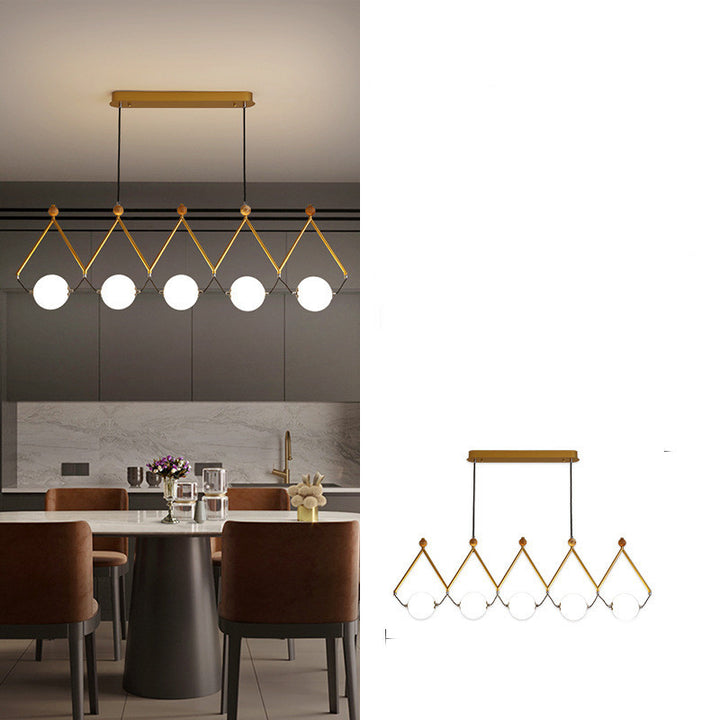 Modern Scandinavian Pendant Light with Adjustable Brightness