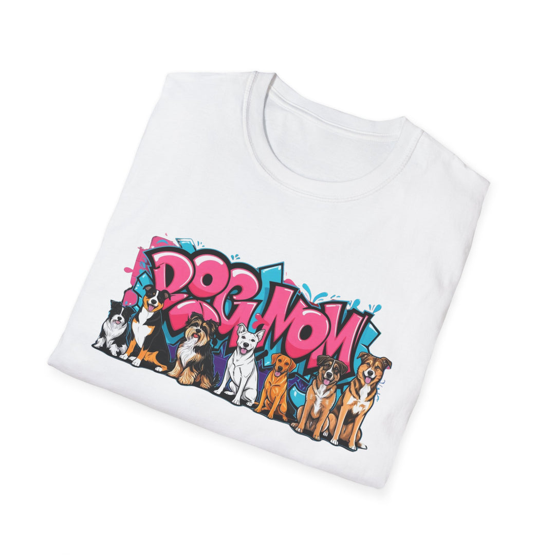 Dog Mom Unisex Softstyle T-Shirt | Perfect Gift for Dog Lovers, Cute Pet [...]