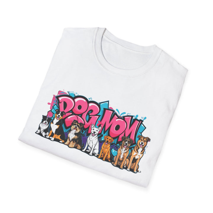 Dog Mom Unisex Softstyle T-Shirt | Perfect Gift for Dog Lovers, Cute Pet [...]