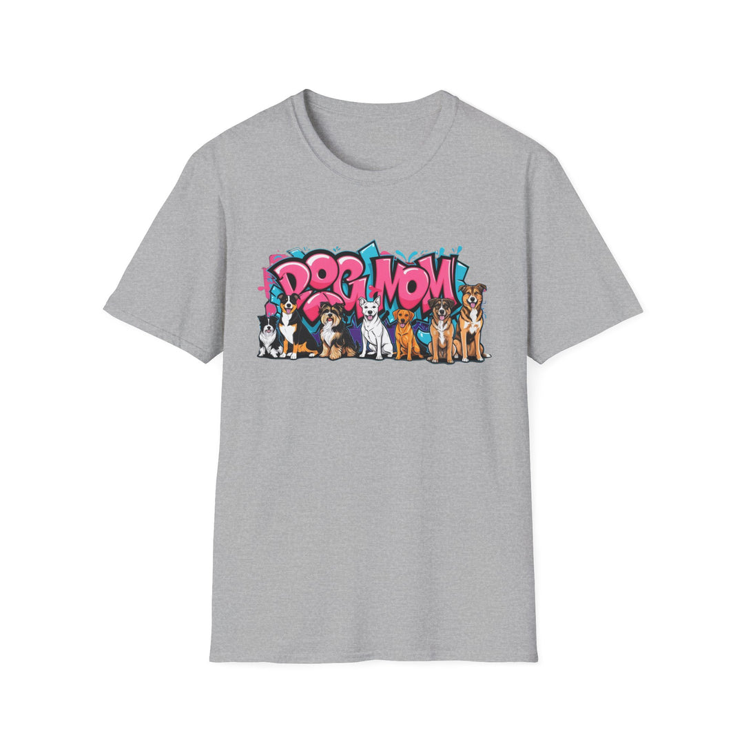Dog Mom Unisex Softstyle T-Shirt | Perfect Gift for Dog Lovers, Cute Pet [...]