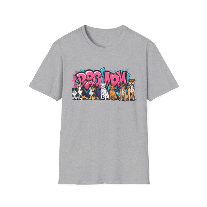 Dog Mom Unisex Softstyle T-Shirt | Perfect Gift for Dog Lovers, Cute Pet [...]