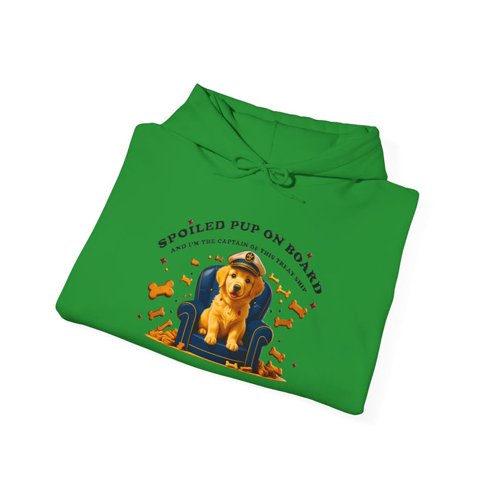 Spoiled Pup On Board Hoodie - Ultimate Cozy & Cute Dog Lover Gift