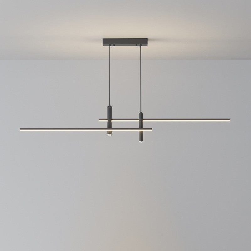 Nordic Restaurant Ceiling Lamp 36V Minimalist Strip Dining-room Lamp